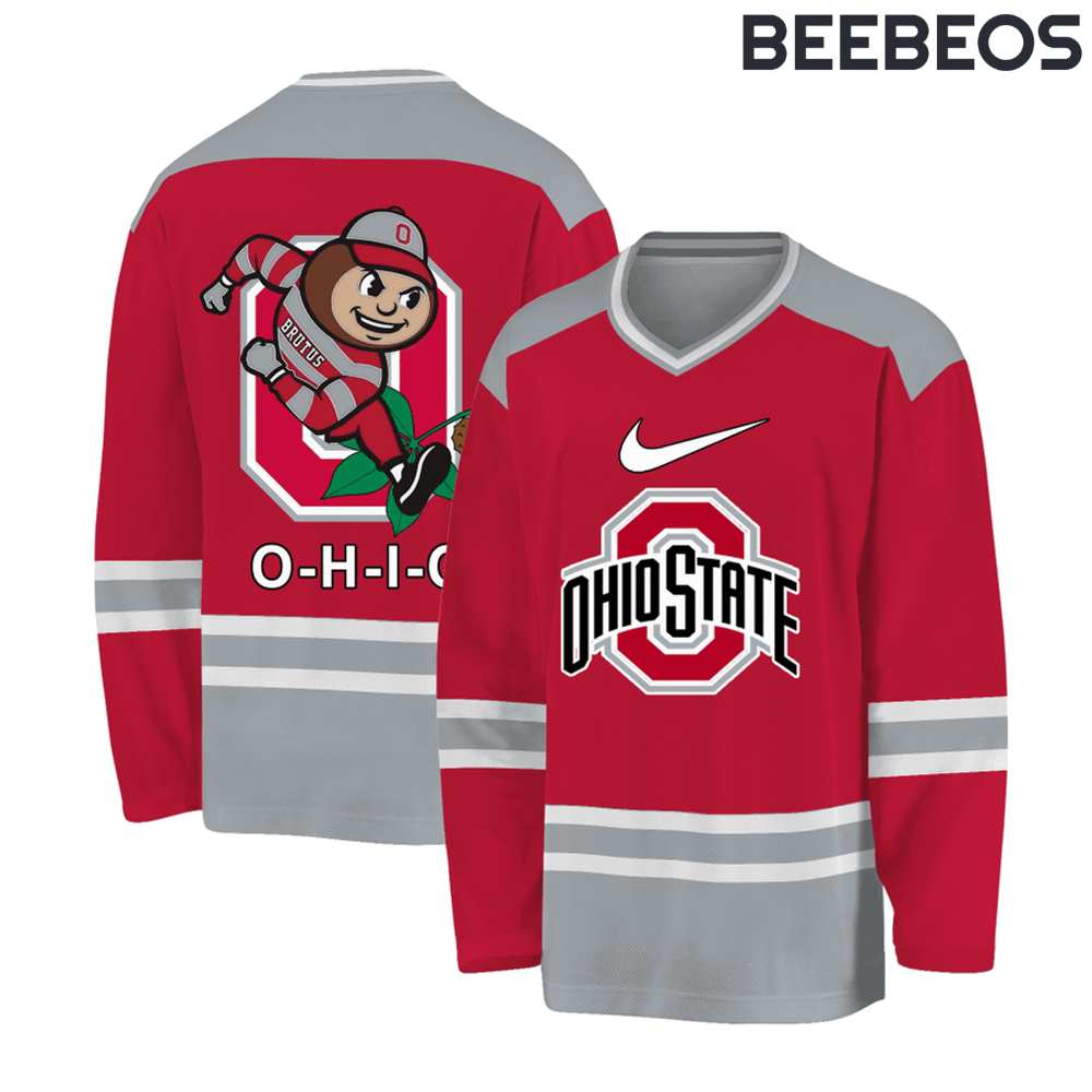 Ohio State Buckeyes NCAA Hockey Jersey