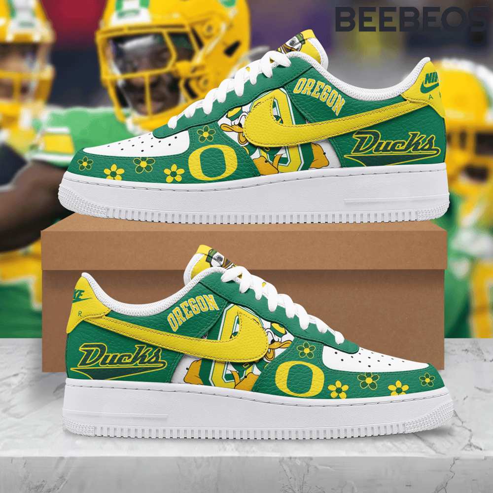 Oregon Ducks Flowers Air Force 1