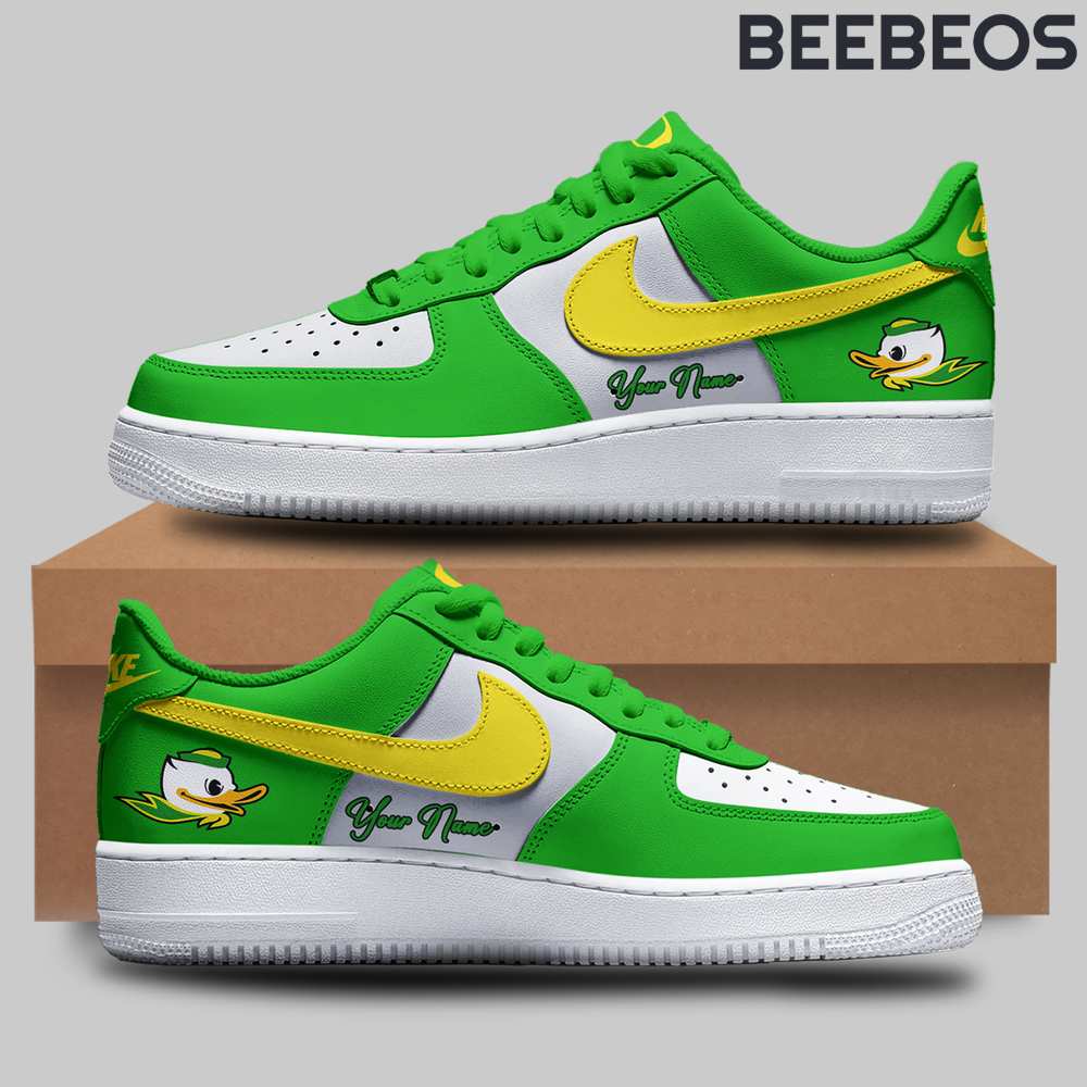 Oregon Ducks Gang Green Big10 Air Force 1