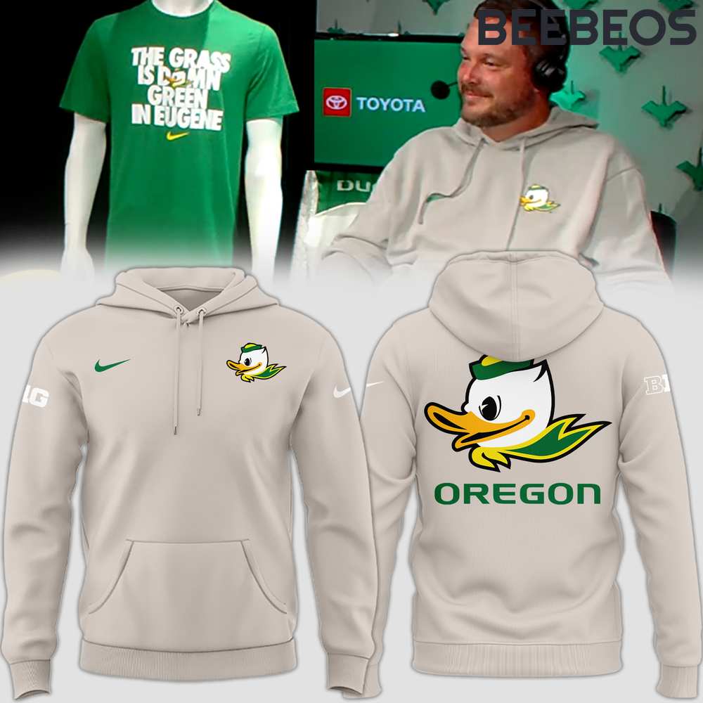 Oregon Ducks Grey Combo Hoodie Pants Cap