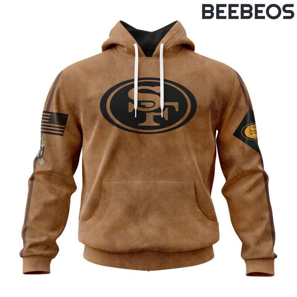 San Francisco 49ers Salute To Service Veterans Day Hoodie