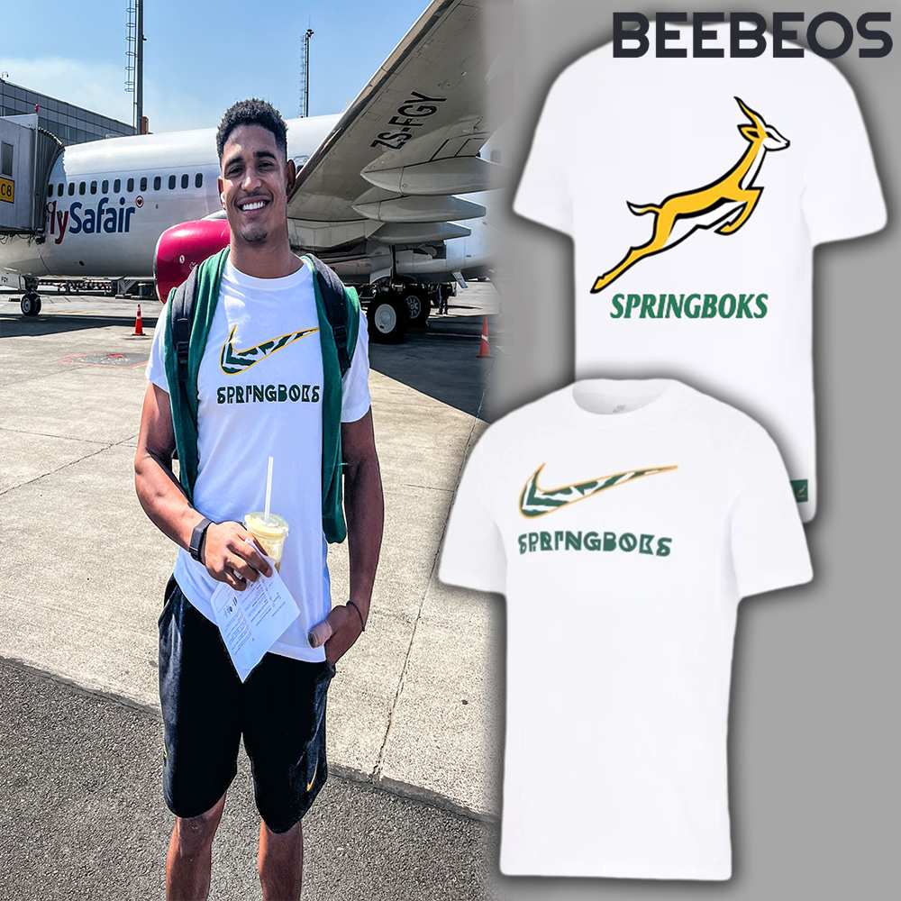 Springboks Rugby Limited White Shirt