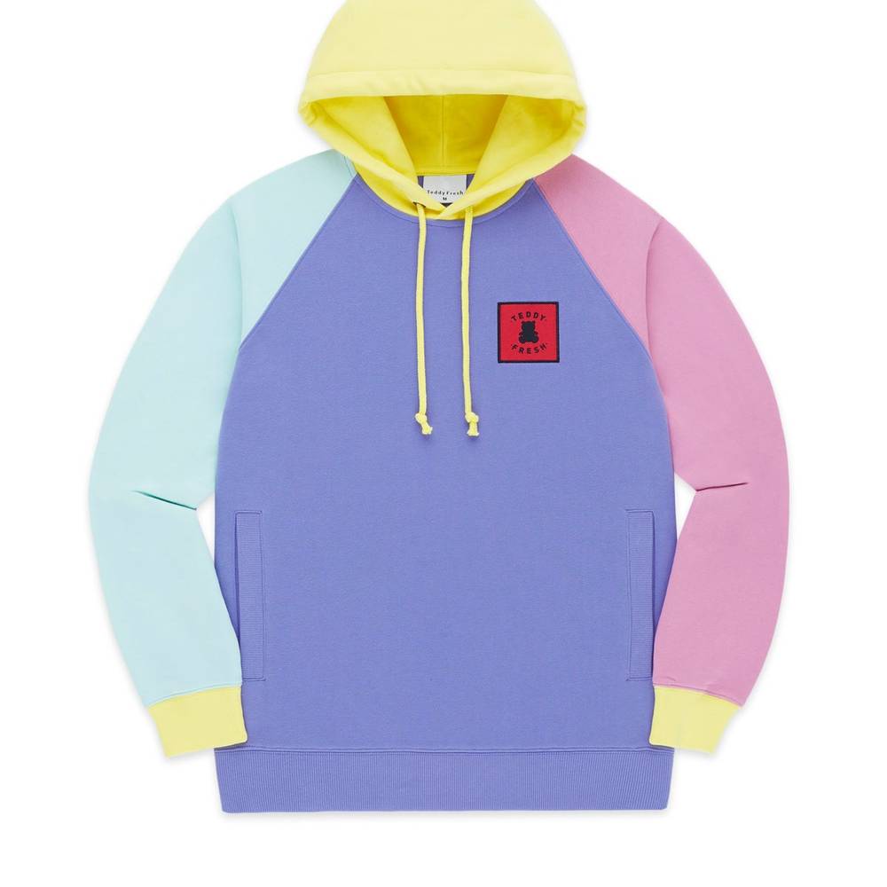 Teddy Fresh Color Grey Hoodie