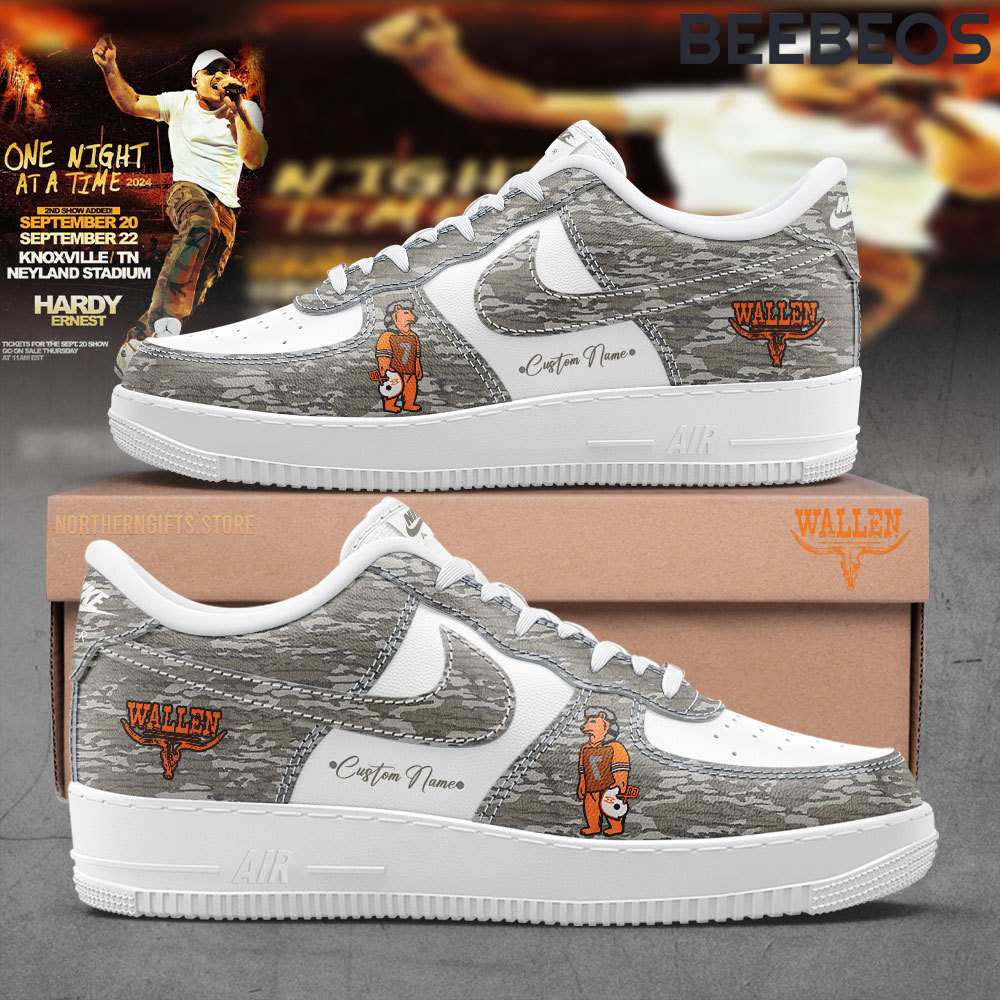 Tennessee Volunteers x Morgan Wallen Camo Mossy Oak Air Force 1