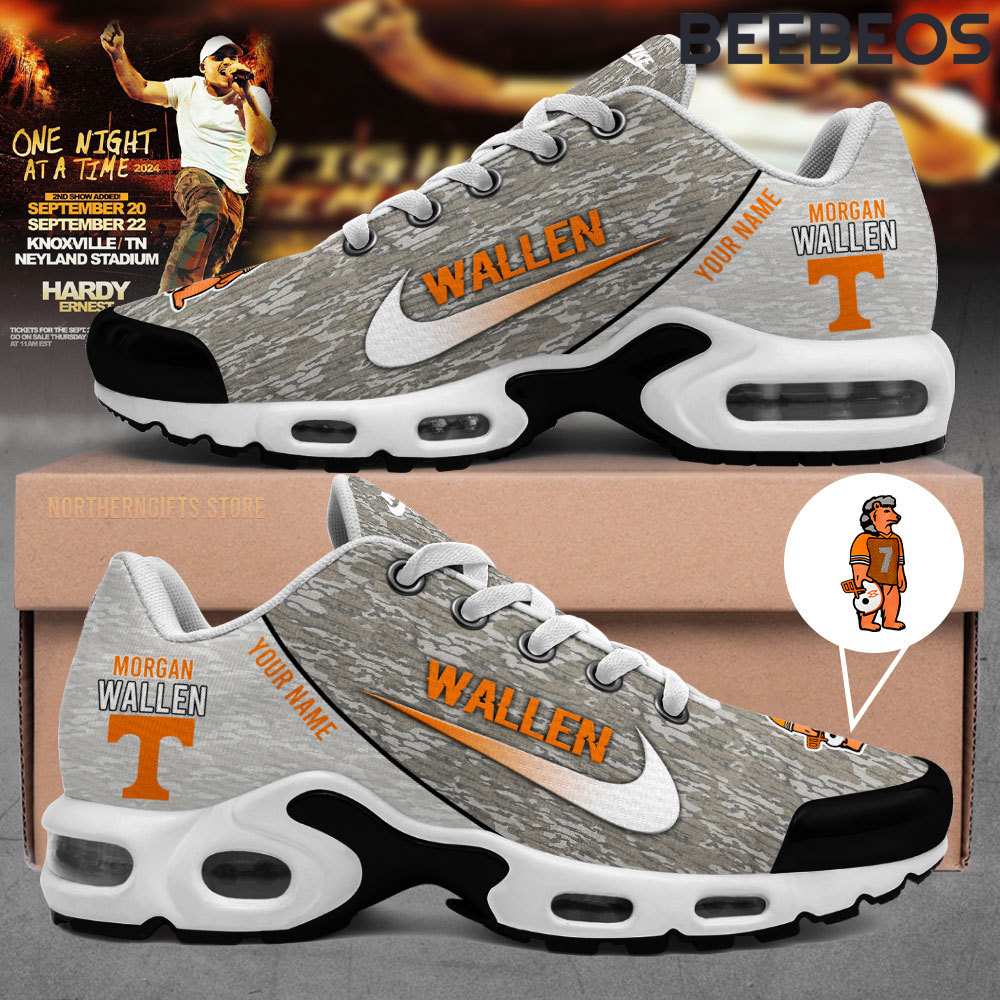 Tennessee Volunteers x Morgan Wallen Camo Mossy Oak Air Max Shoes