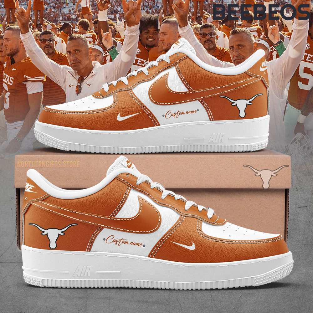 Texas Longhorn Football NCAA Air Force 1