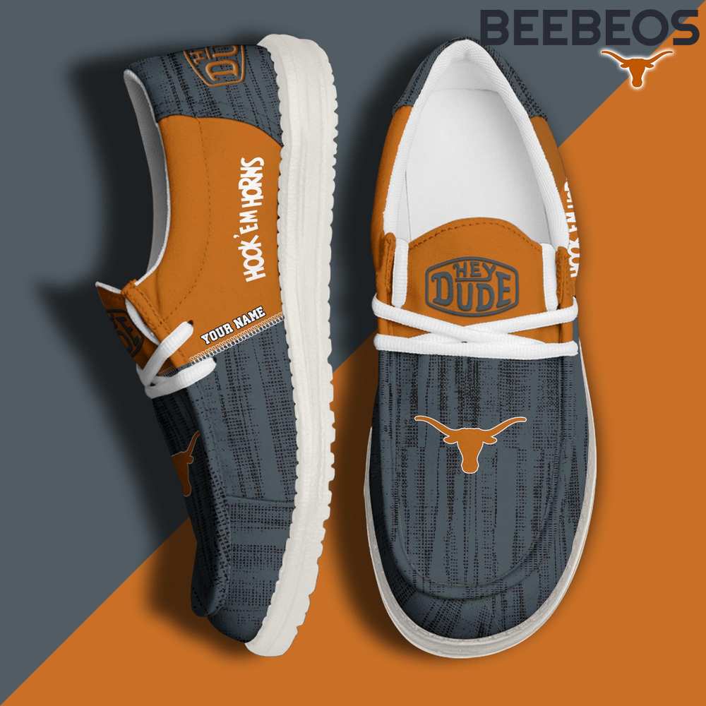 Texas Longhorns Hook em Horns HD Shoes