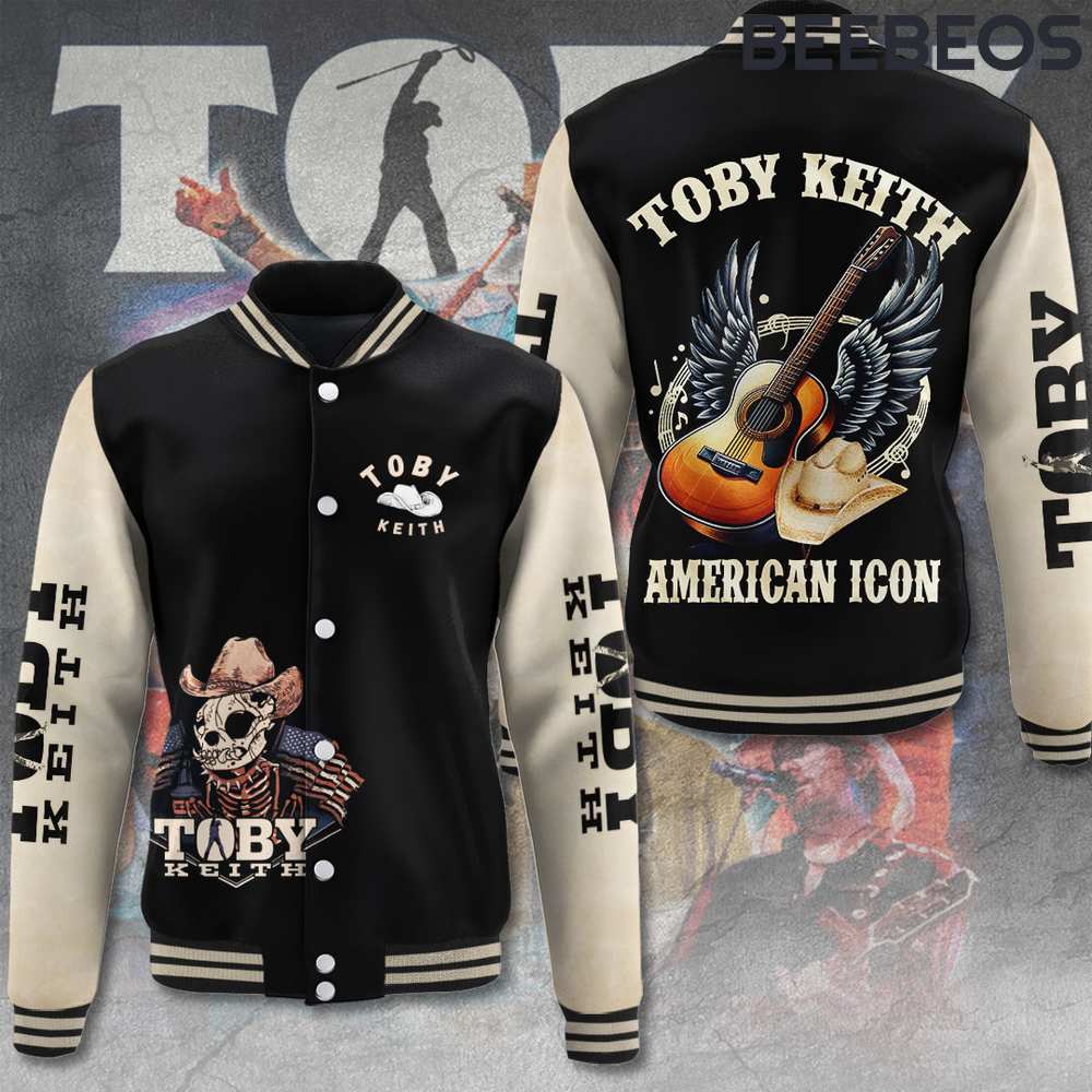 Toby Keith American Icon Varsity Jacket