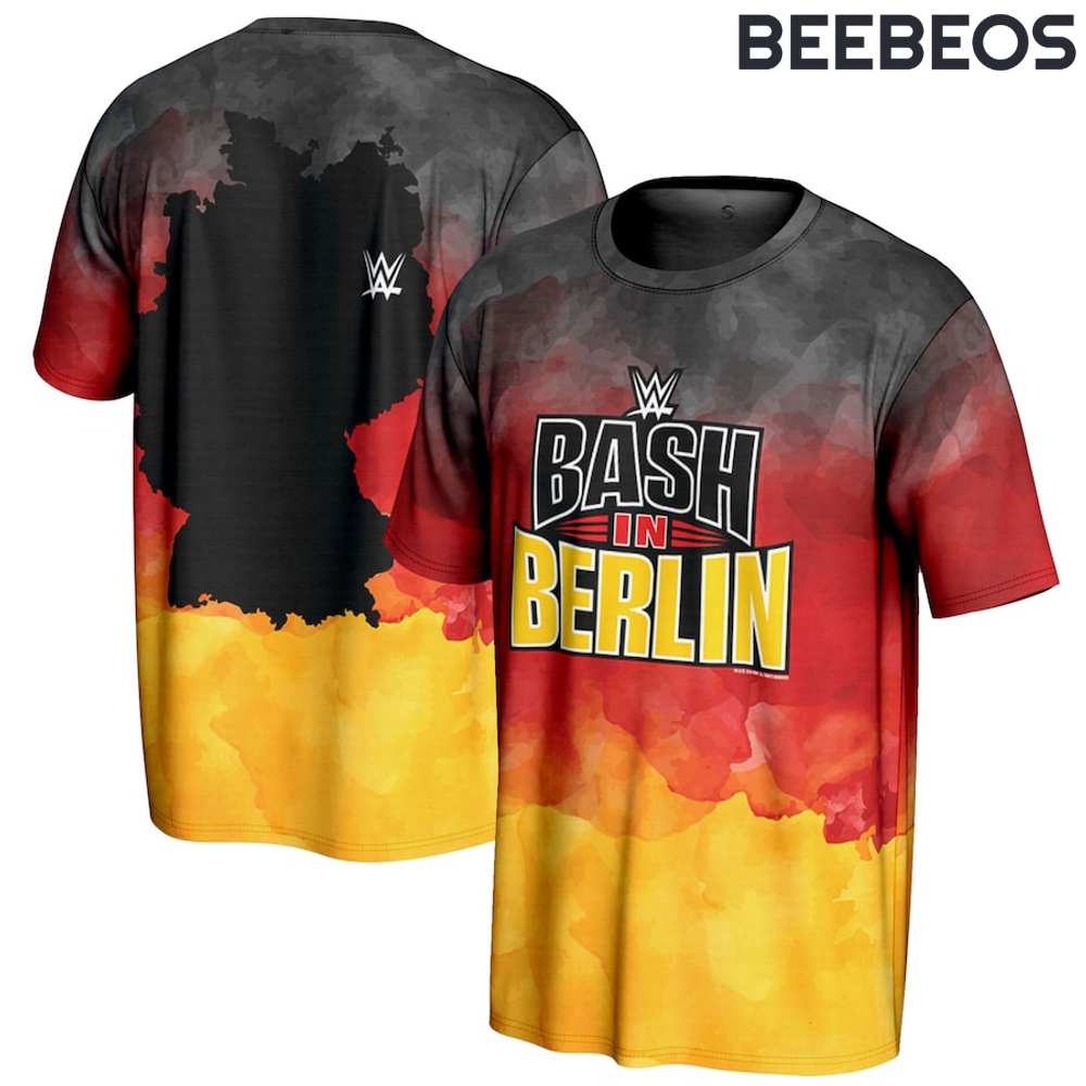 WWE Bash in Berlin Watercolor T-Shirt