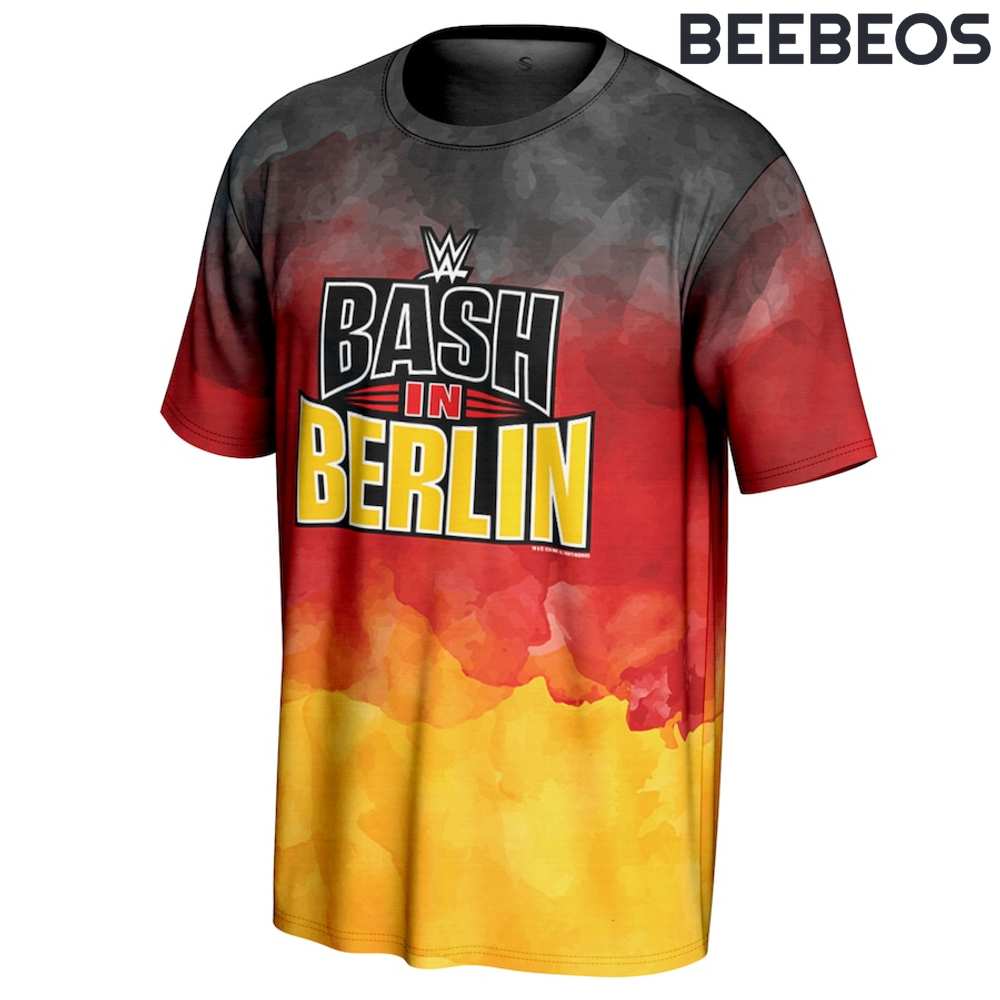 WWE Bash in Berlin Watercolor T-Shirt