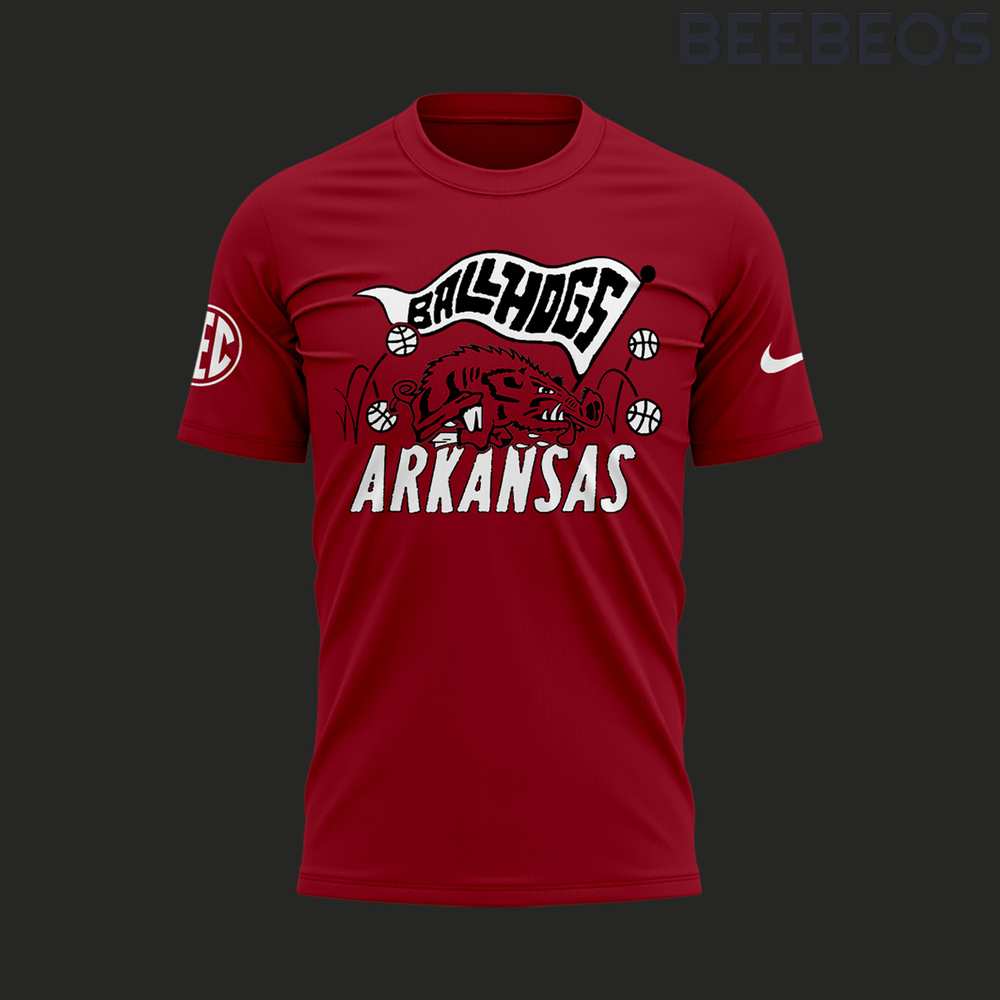 Arkansas Razorback Coach John Calipari Red T-Shirt