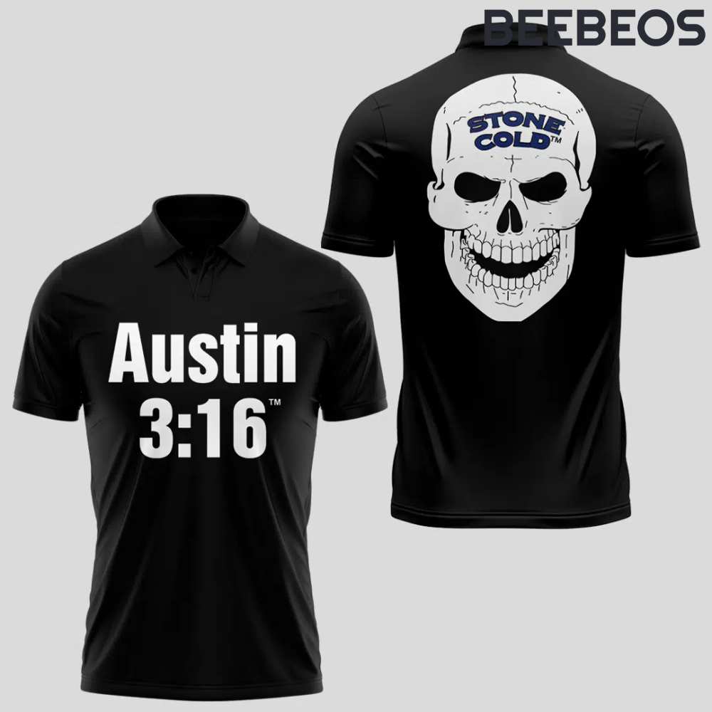 Austin 3:16 Stone Cold Polo Shirt