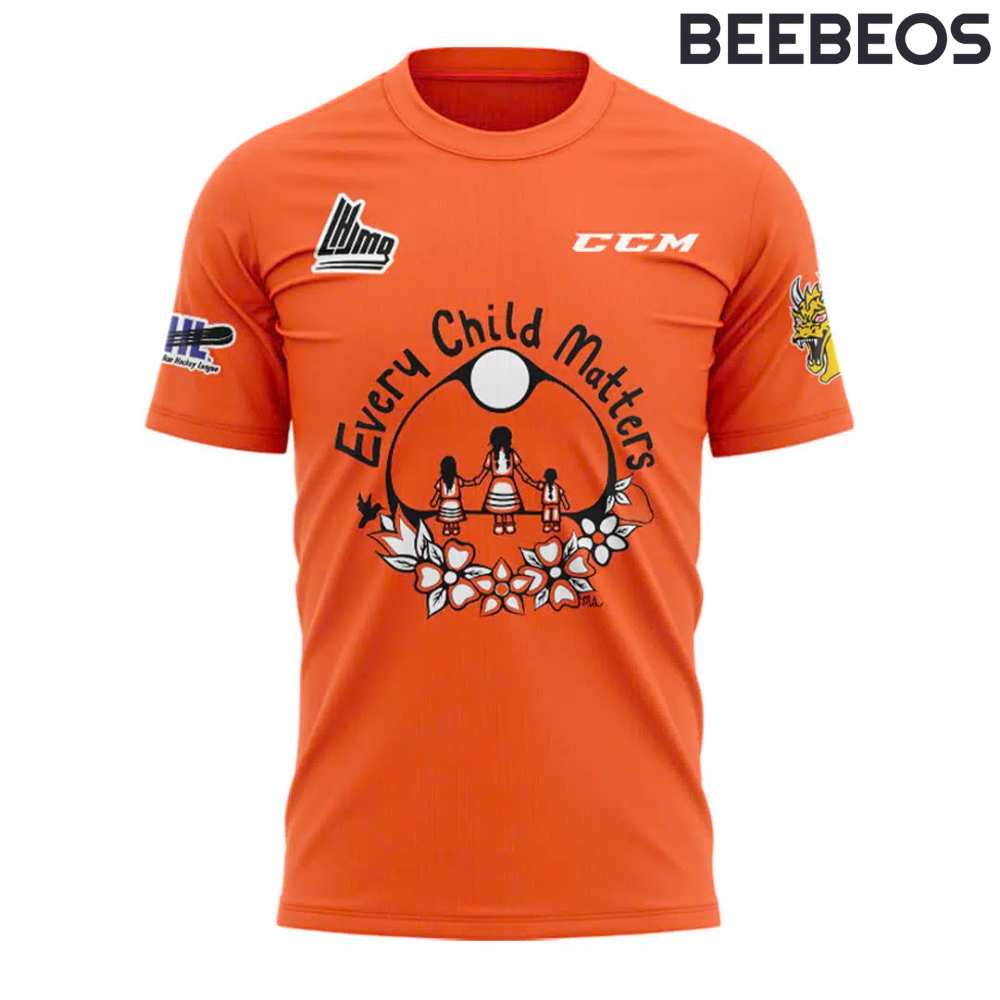 Baie-Comeau Drakkar Orange Shirt Day Tee