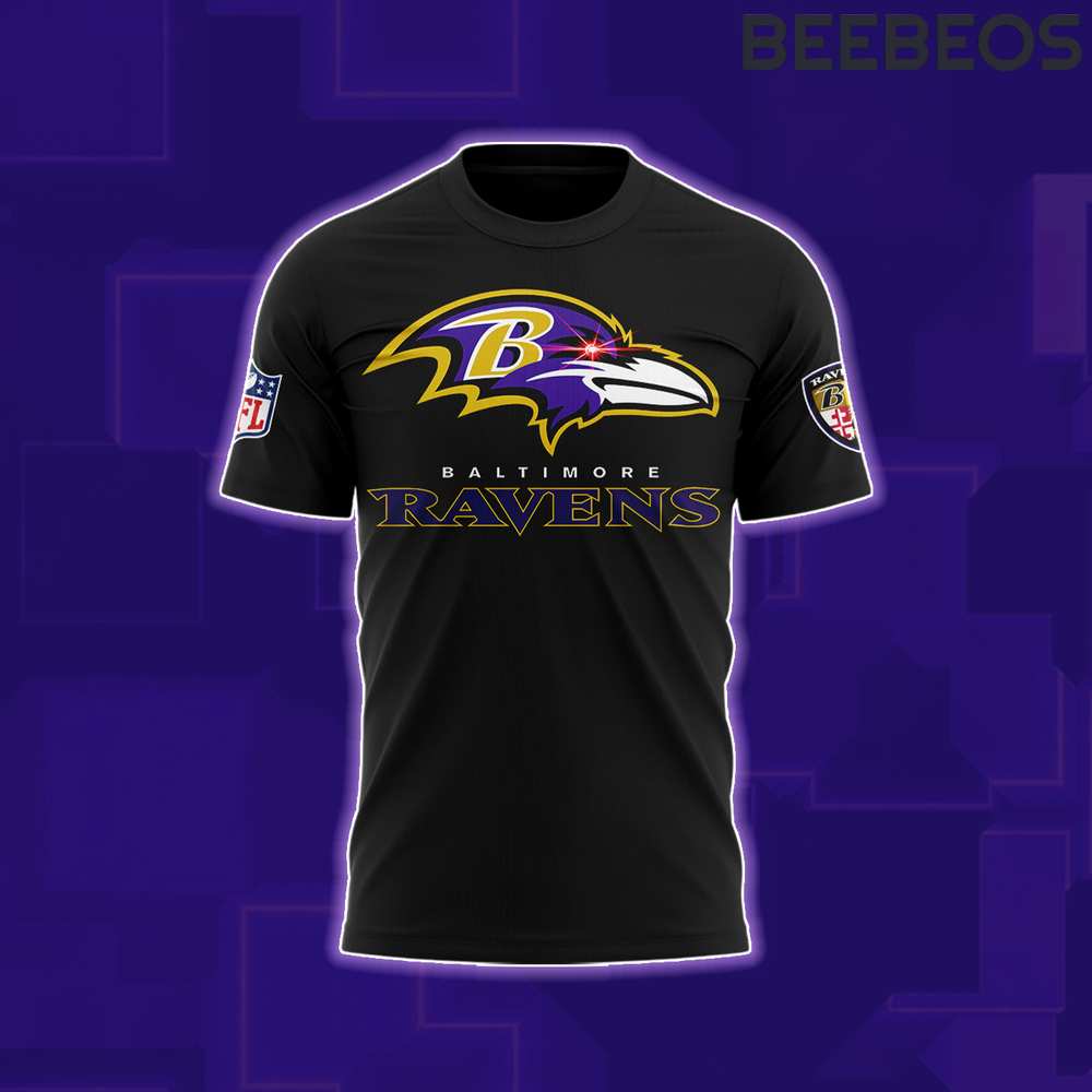 Baltimore Ravens 2024 Poe’s Nest T-Shirt