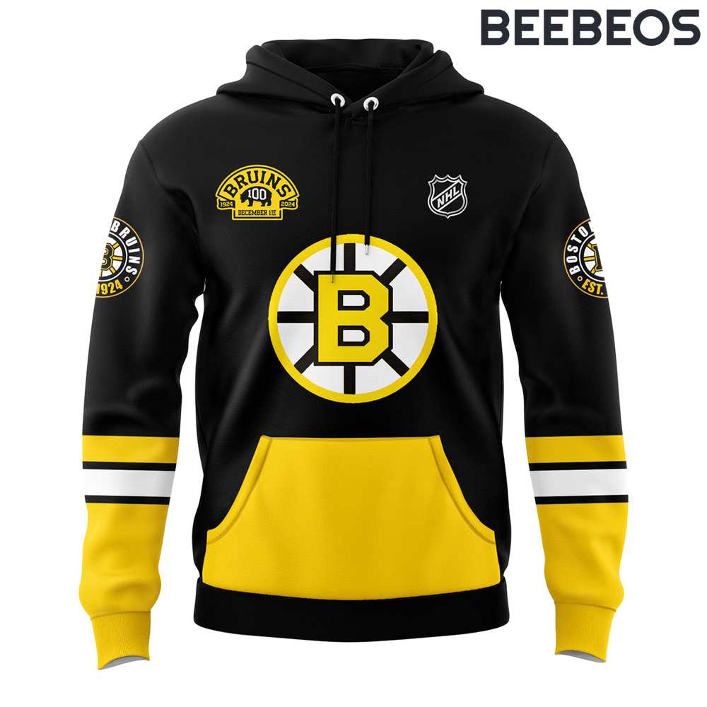 Boston Bruins Centennial Game Hoodie