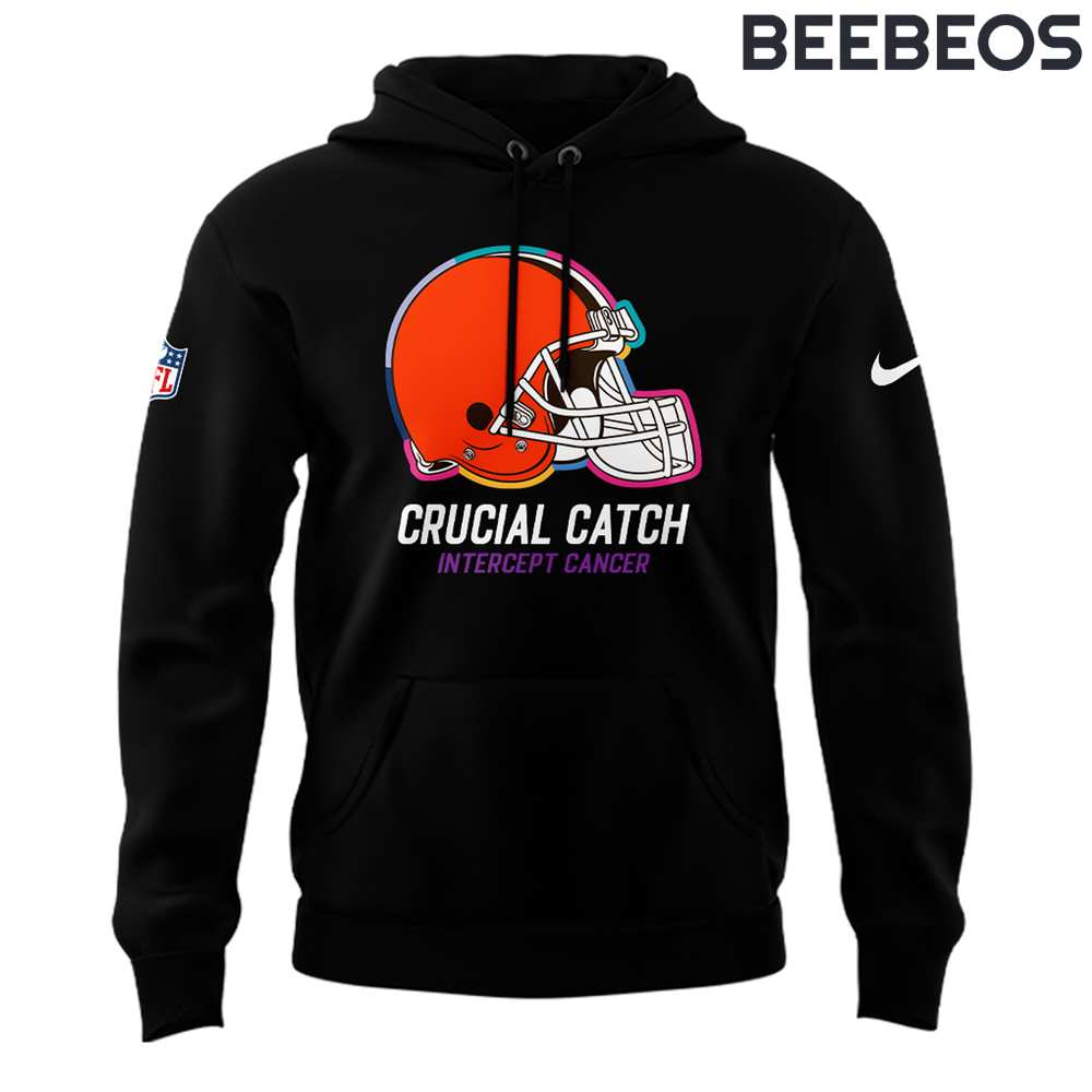 Cleveland Browns 2024 NFL Crucial Catch Hoodie