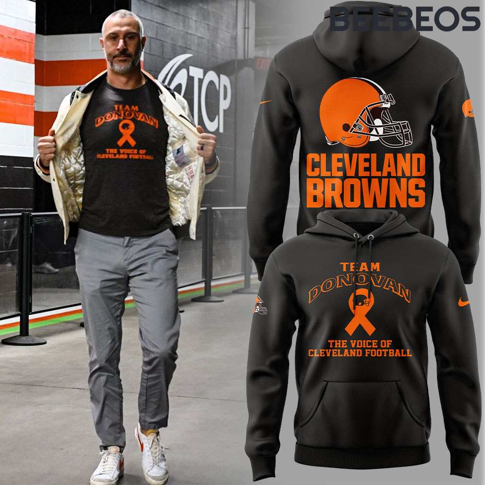 Cleveland Browns Honoring our friend Jimmy Team Donovan Hoodie