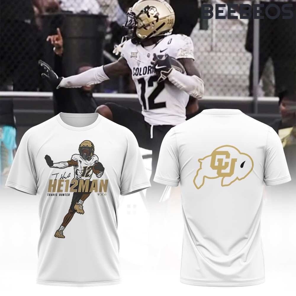 Colorado Buffaloes Travis Hunter HE12MAN T-Shirt