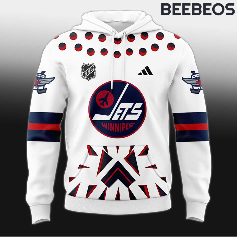 Connor Hellebuyck’s Winnipeg Jets 2024-25 Heritage Hoodie