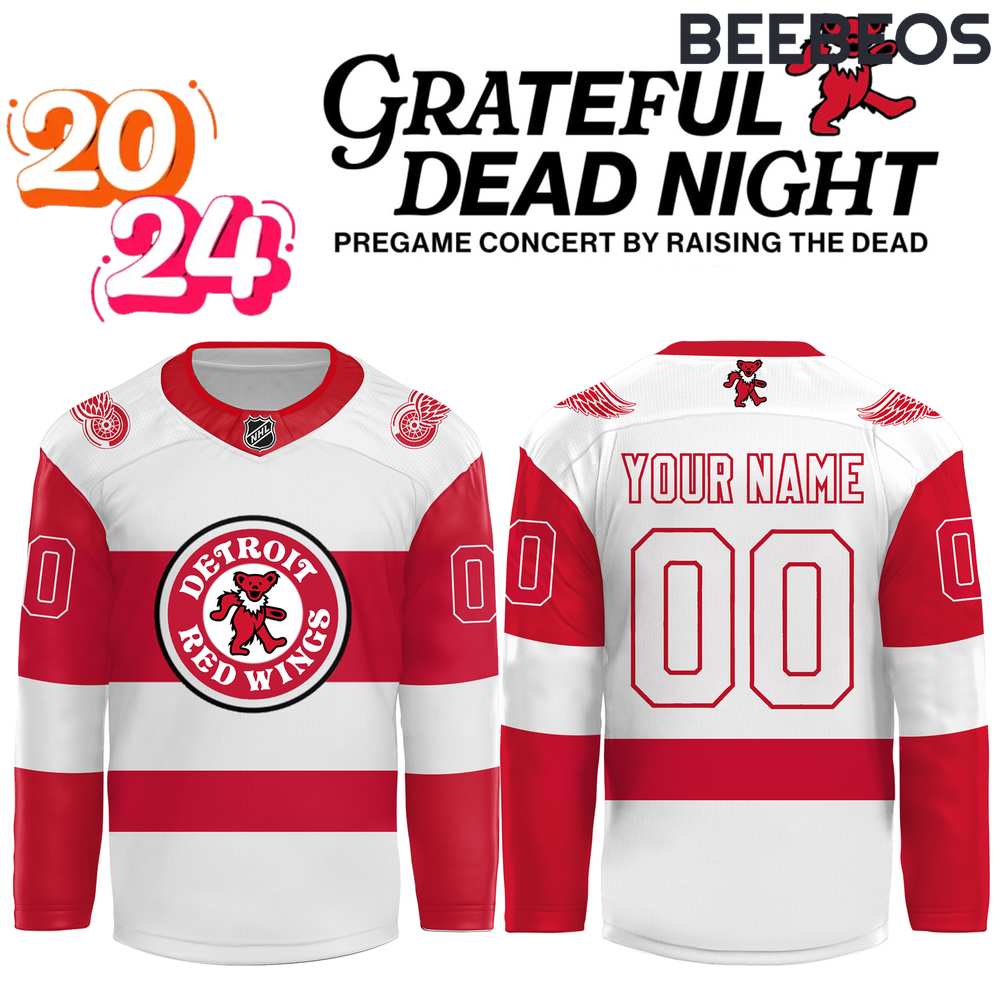 Detroit Red Wings x Star Wars Night Hockey Jersey