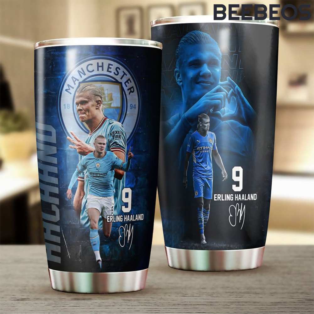 Erling Haaland Man City Tumbler