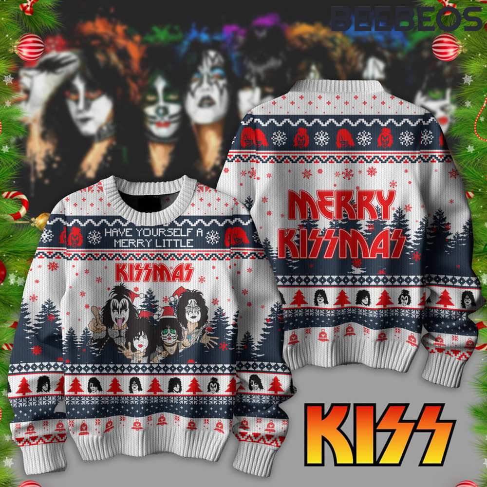 Slipknot Blue Ugly Christmas Sweater