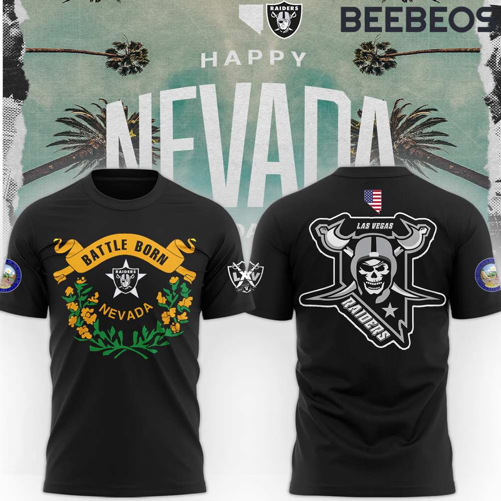 Las Vegas Raiders x Happy Nevada Day Tee