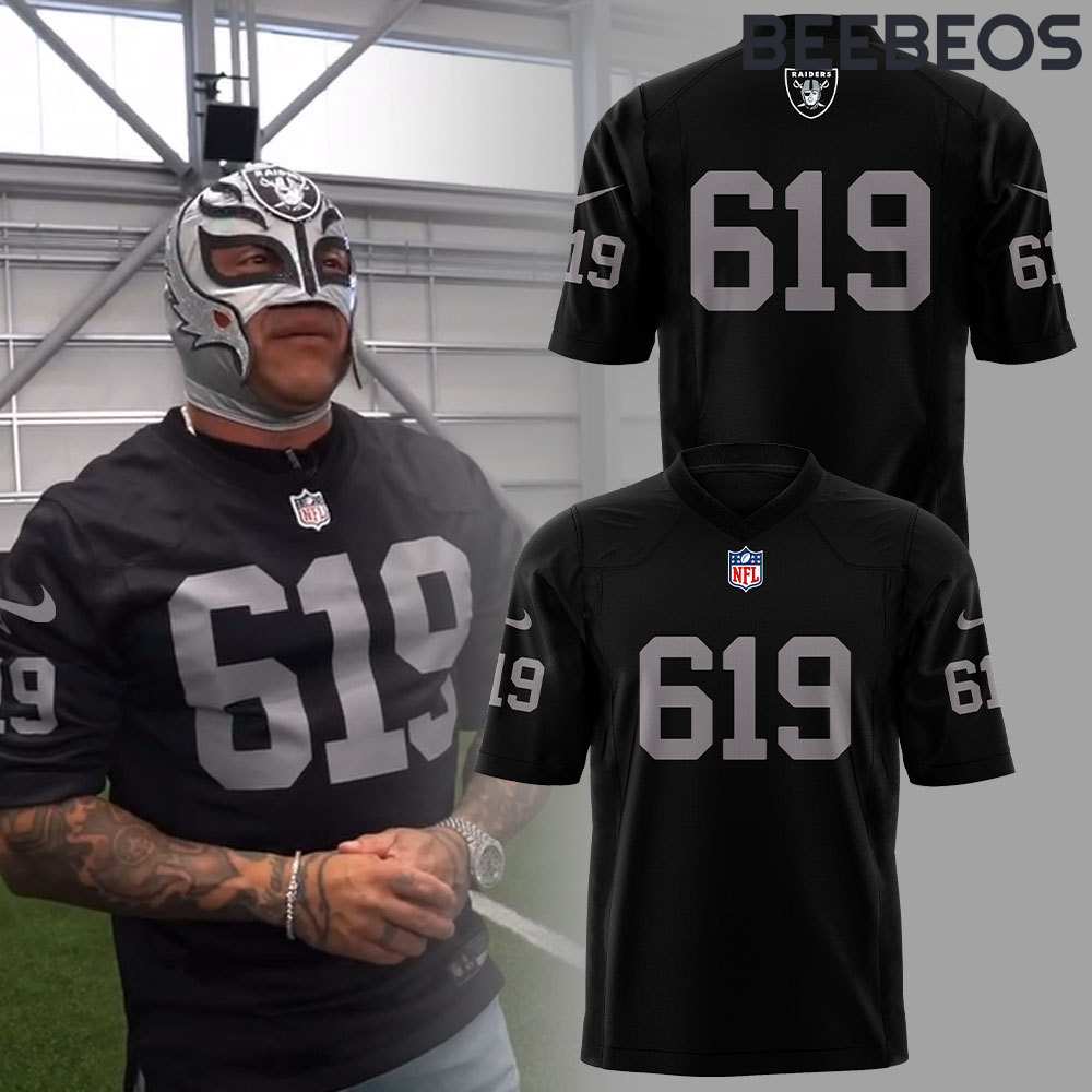 Las Vegas Raiders x Rey Mysterio Football Jersey