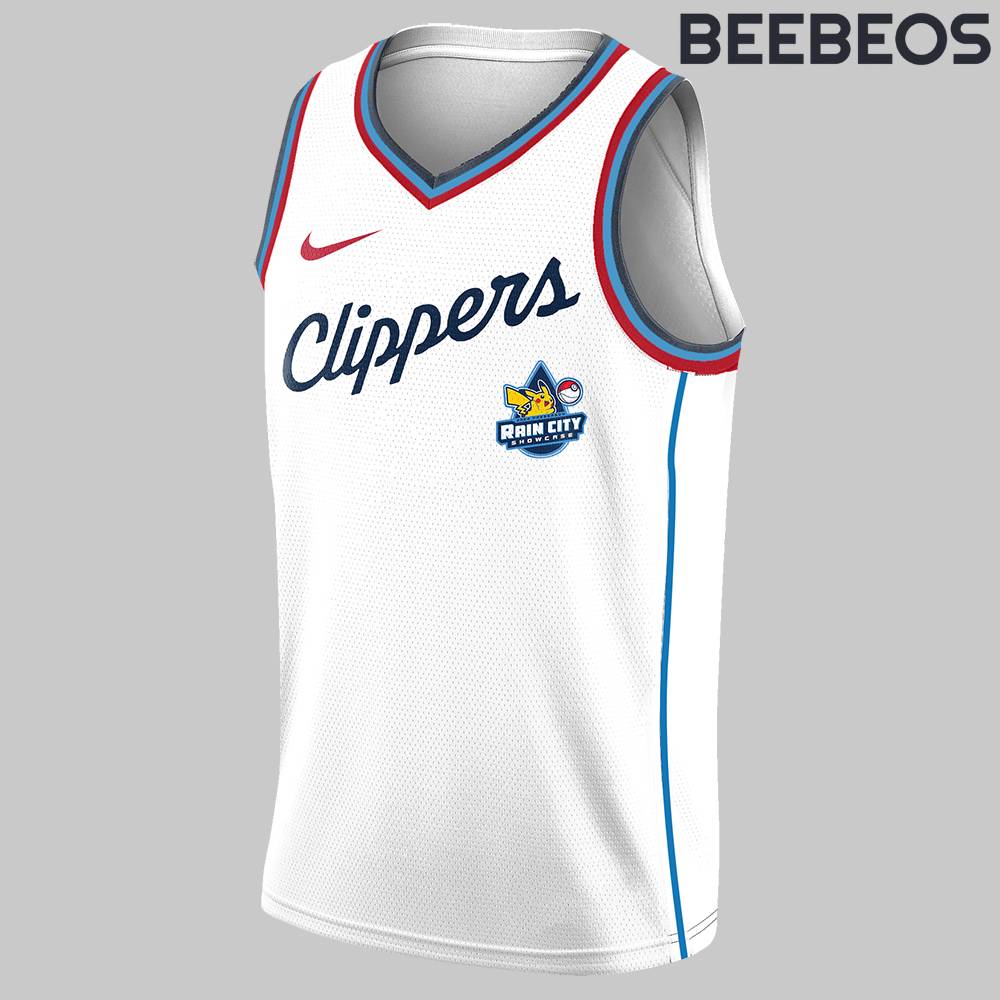 Los Angeles Clippers x Pokemon Rain City Showcase Basketball Jersey