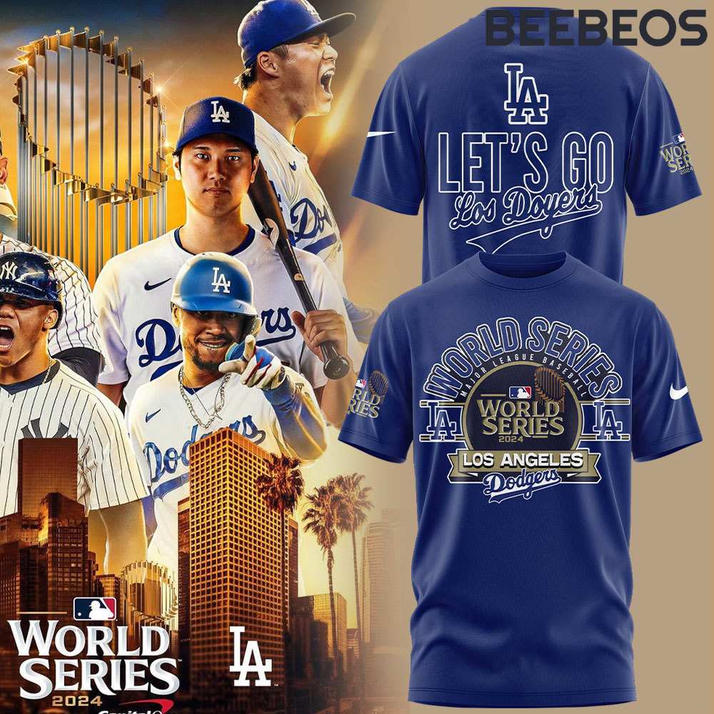 Los Angeles Dodgers 2024 National League Champions T-Shirt