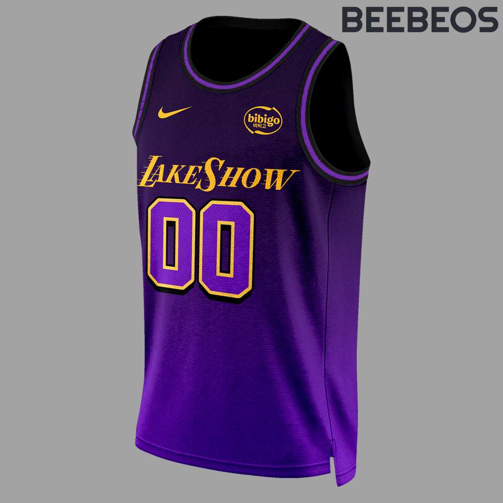 Los Angeles Lakers California Destiny Basketball Jersey