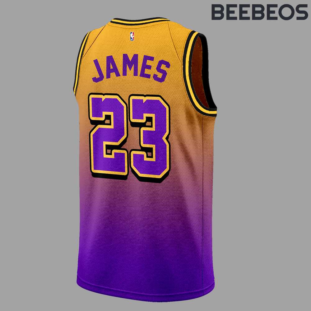 Los Angeles Lakers Lake Show Basketball Jersey