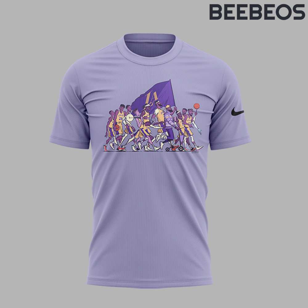 Los Angeles Lakers Purple T-Shirt