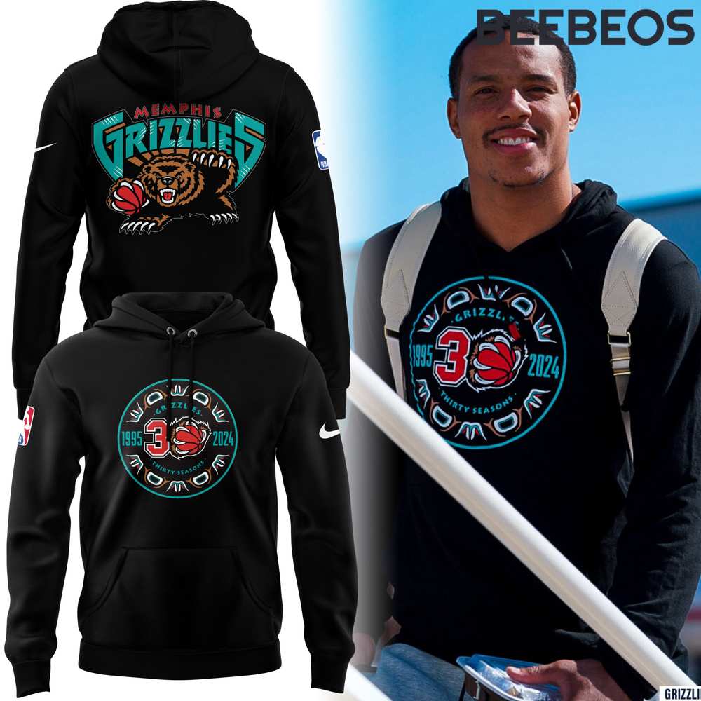 Memphis Grizzlies Thirty Seasons Hoodie