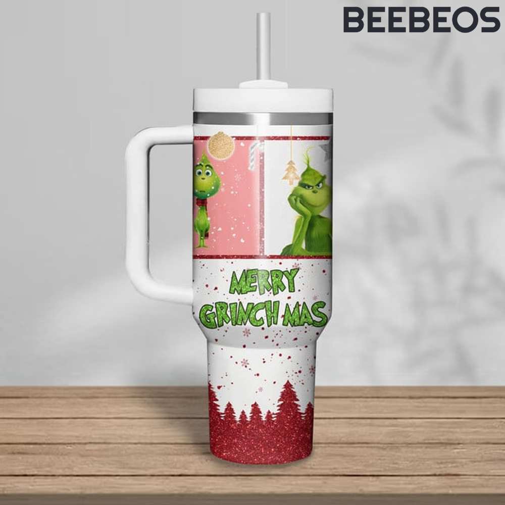 Merry Grinchmas Stanley Tumbler