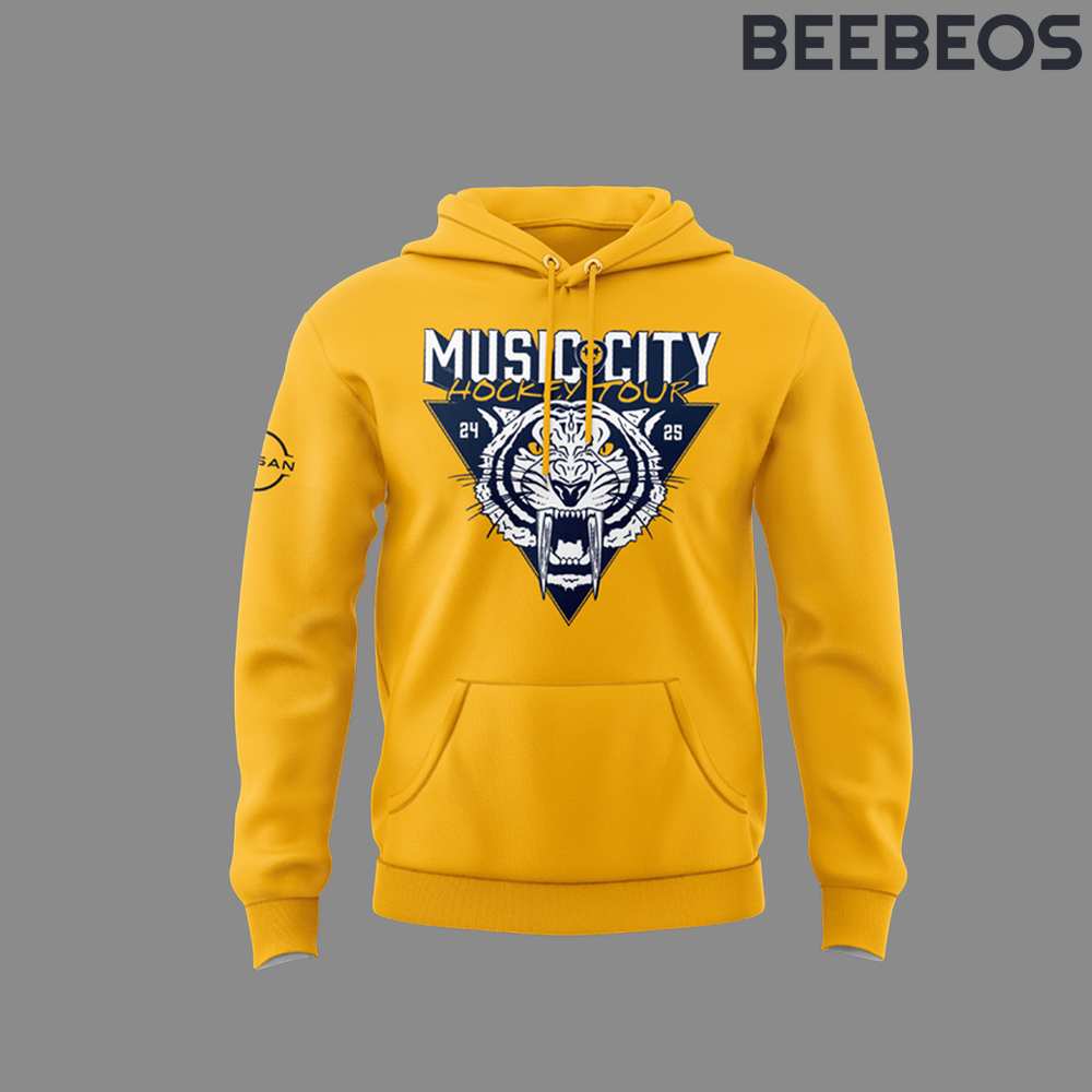 Nashville Predators Music City Hockey Tour Hoodie