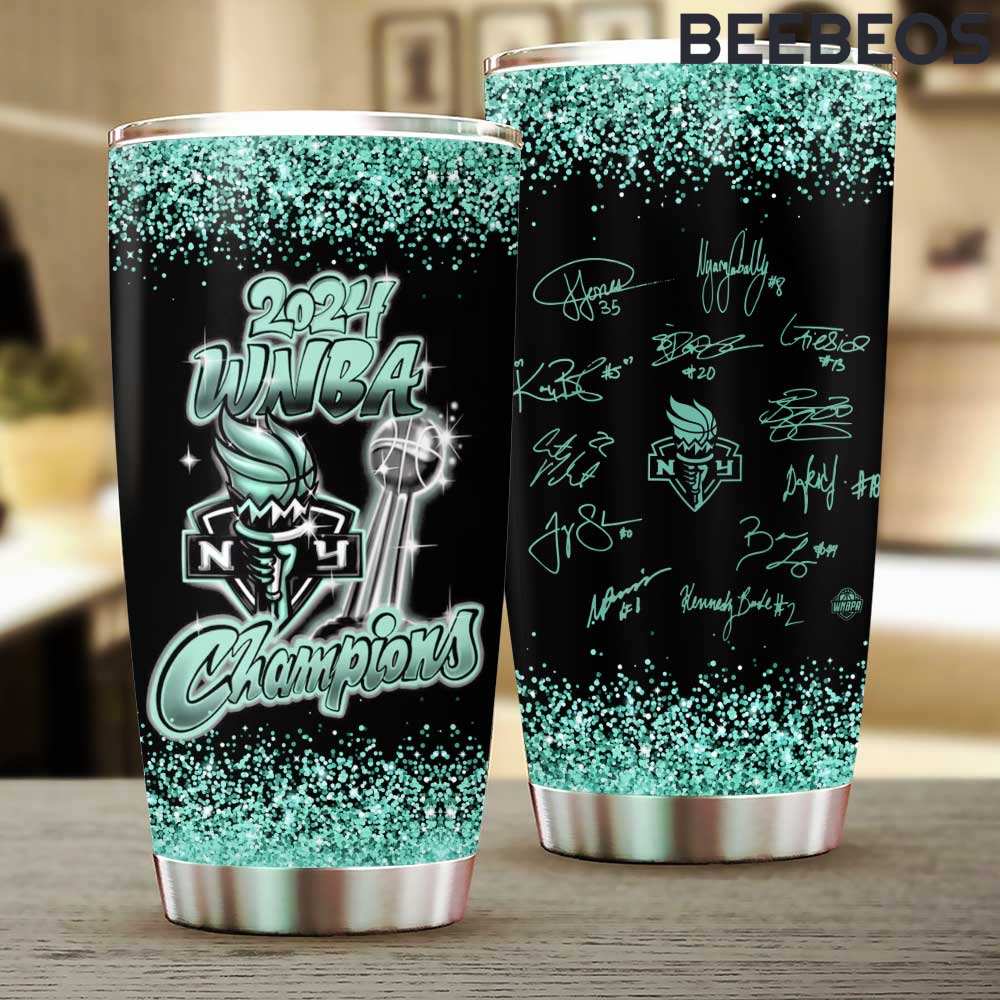 New York Liberty 2024 WNBA Champions Tumbler