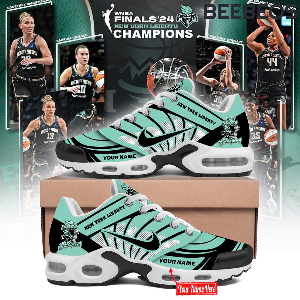 New York Liberty 2024 WNBA Finals Champions Air Max Shoes