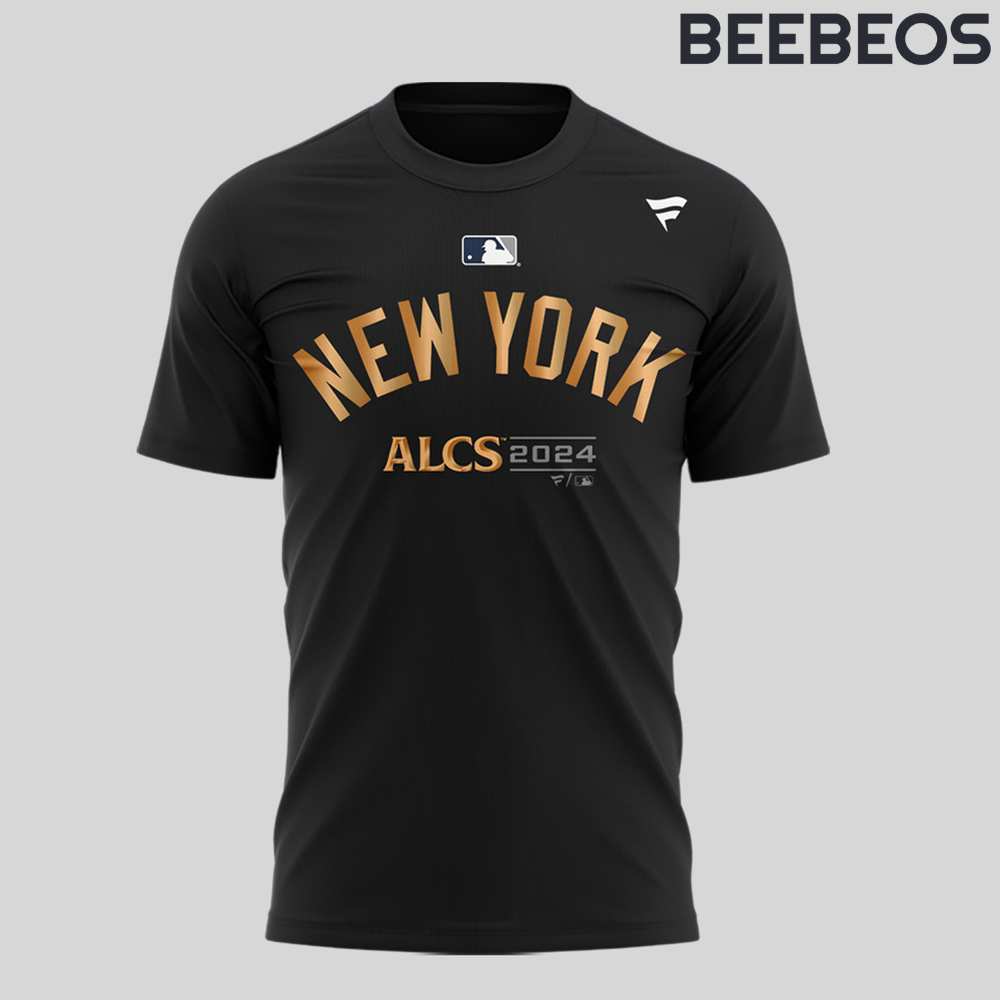 New York Yankees ALCS 2024 Black T-Shirt