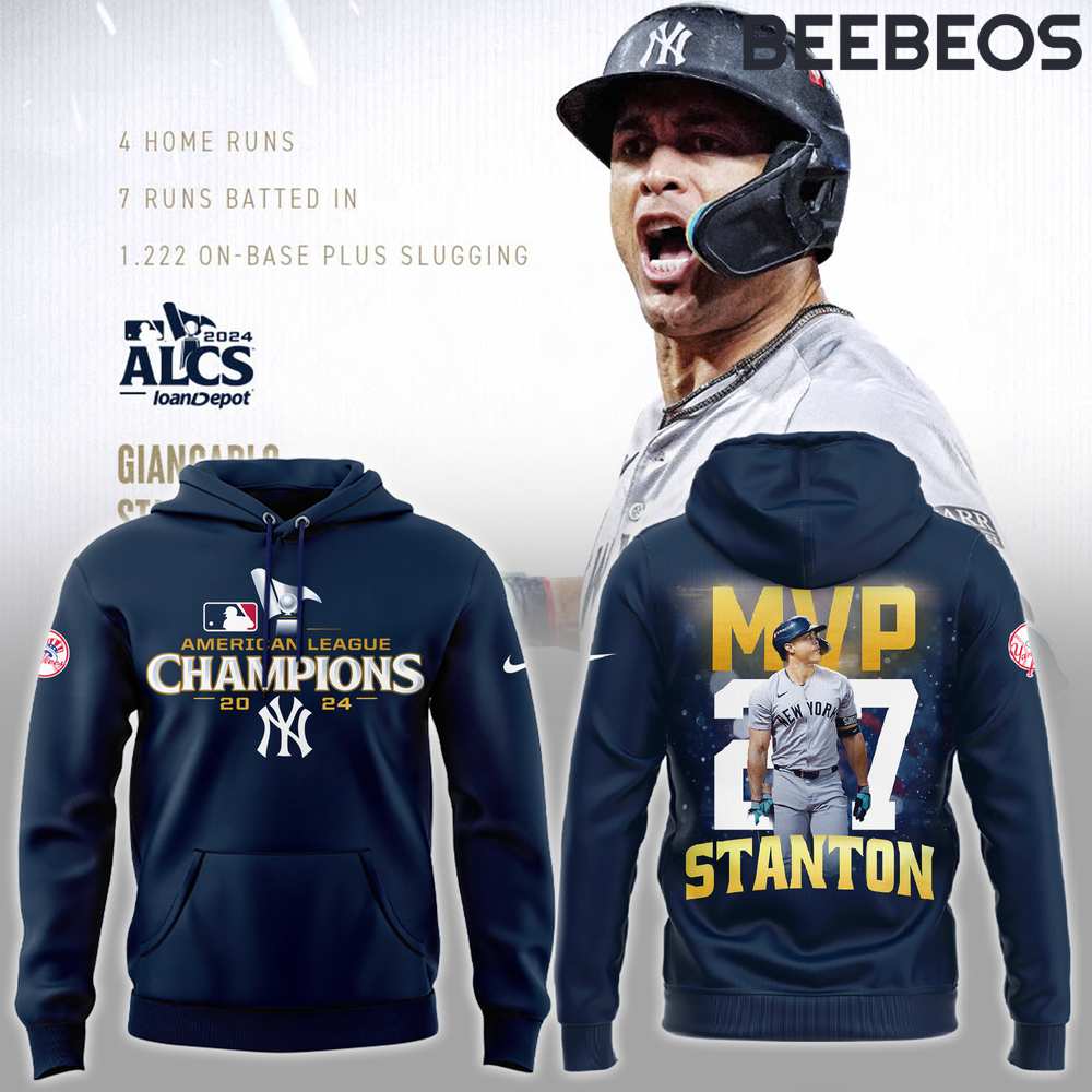 New York Yankees ALCS MVP Giancarlo Stanton Hoodie