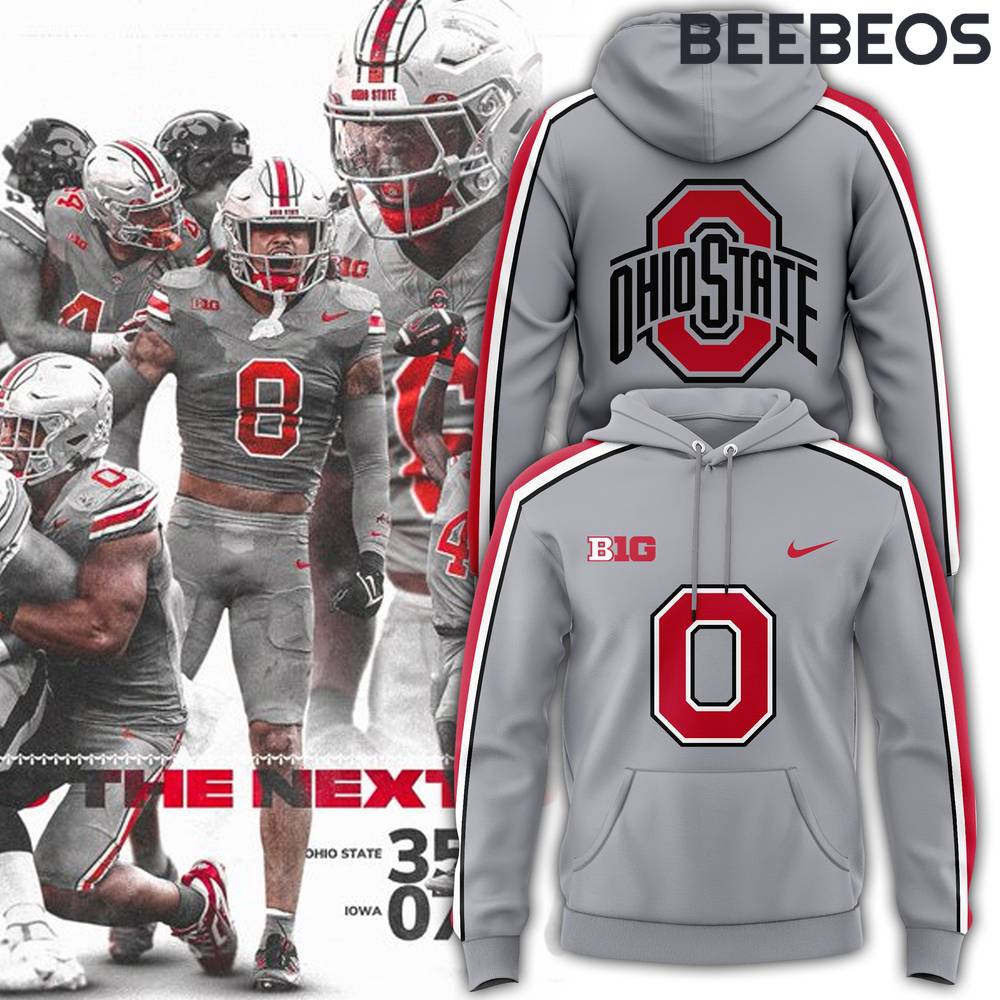 Ohio State Buckeyes Grey Game Hoodie