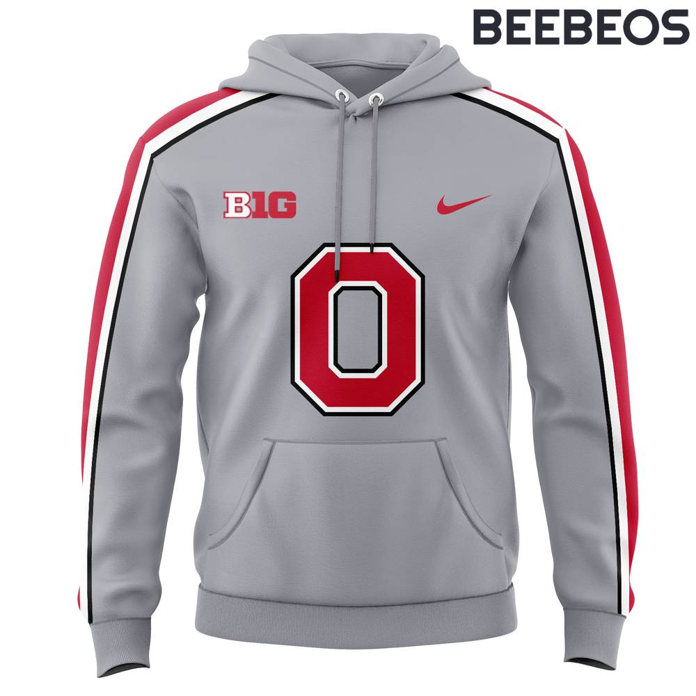 Ohio State Buckeyes Grey Game Hoodie