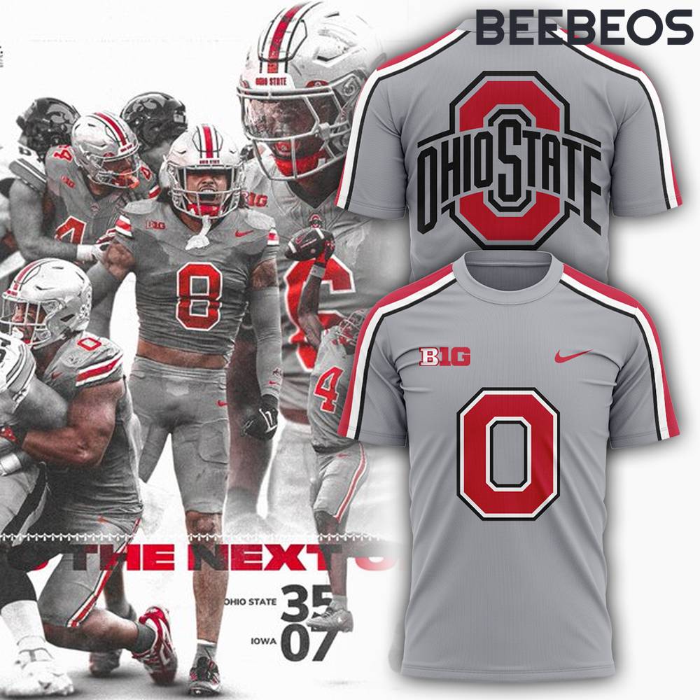 Ohio State Buckeyes Grey Game T-Shirt