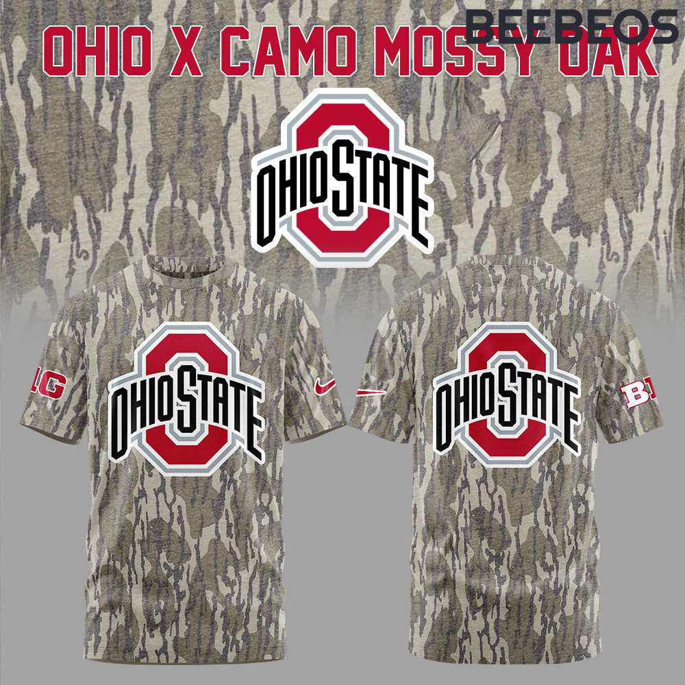 Ohio State Buckeyes x Camo Mossy Oak T-Shirt