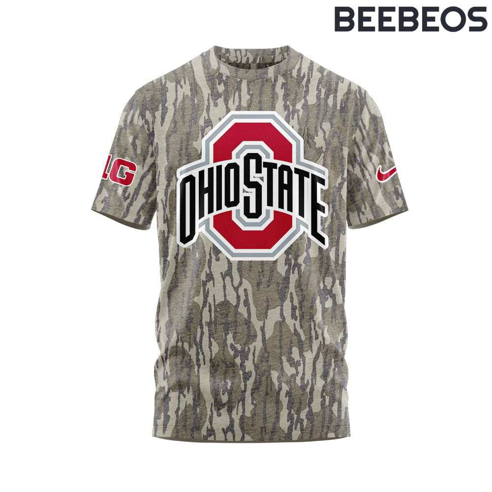 Ohio State Buckeyes x Camo Mossy Oak T-Shirt