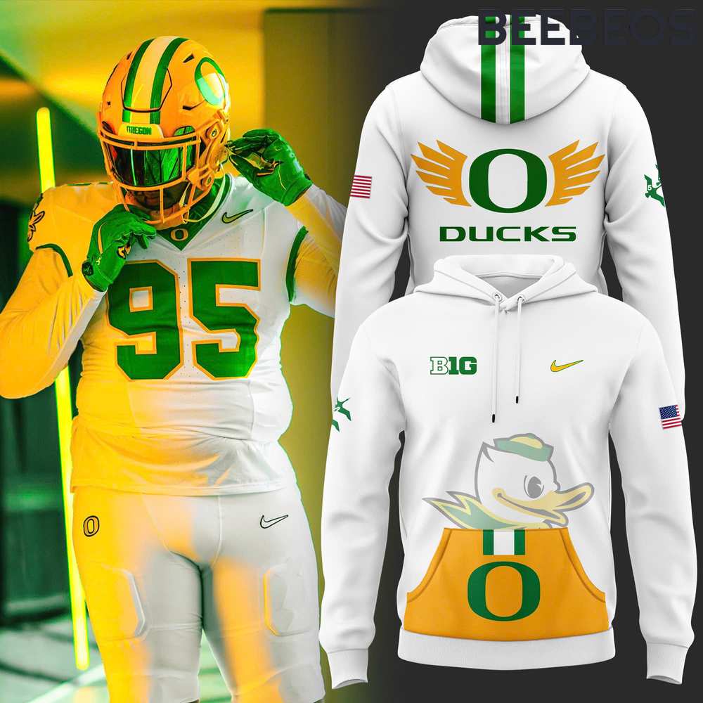 Oregon Ducks October Fight Breast Cancer Hoodie