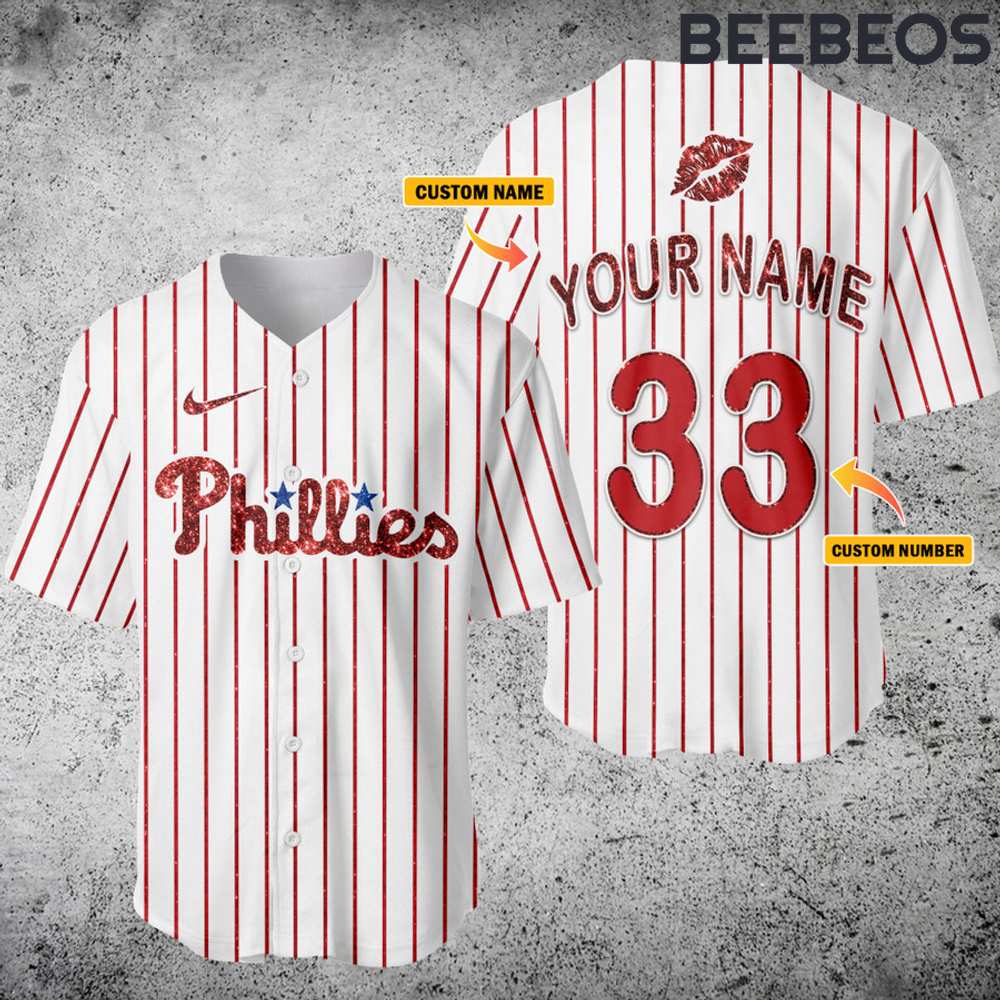 Philadelphia Phillies x Sabrina Carpenter Baseball Jersery