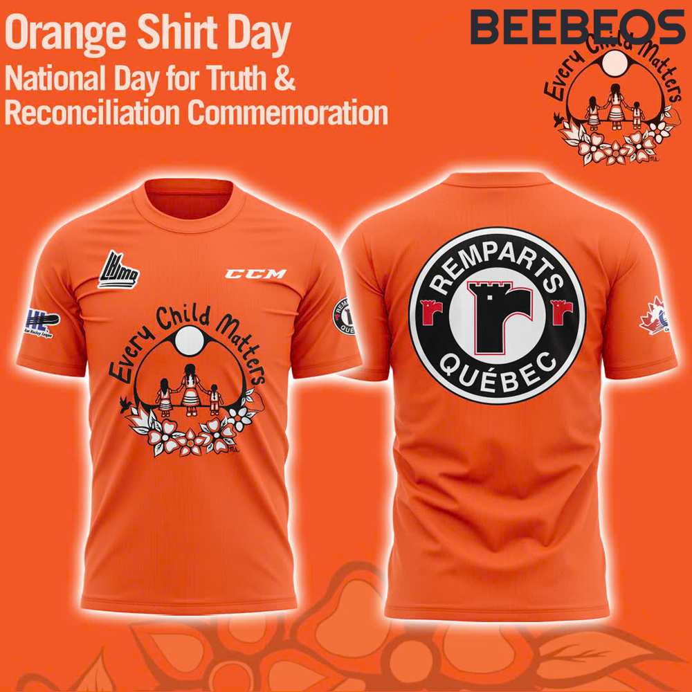 Quebec Remparts Orange Shirt Day Tee