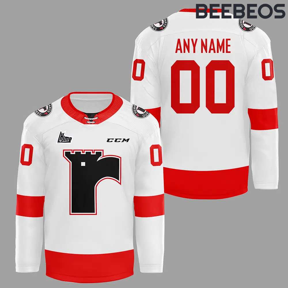 Quebec Remparts White Hockey Jersey