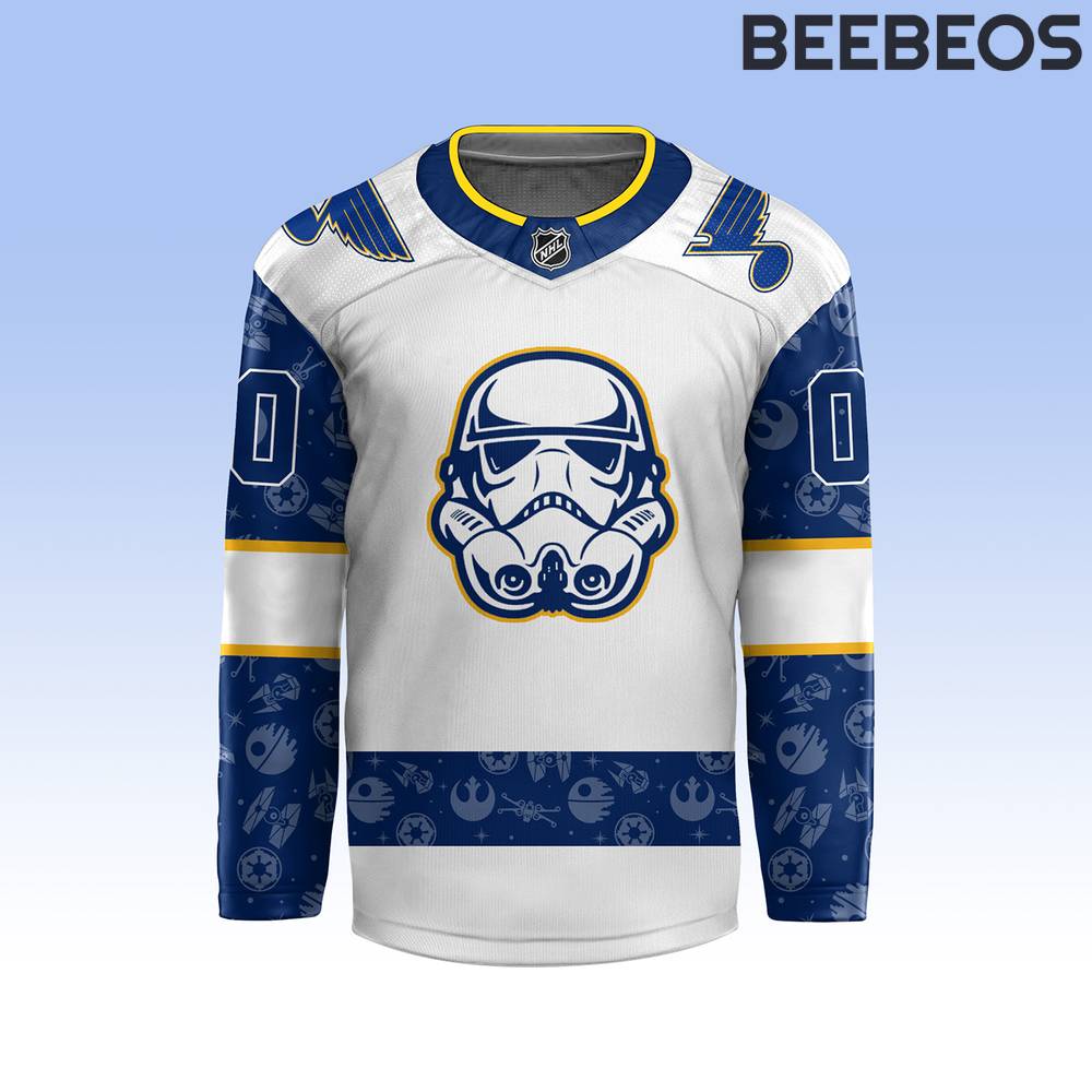 St. Louis Blues x Star Wars Night Hockey Jersey